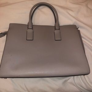 Kate Spade Grey & Silver Purse